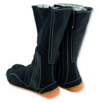 Takesyo Zipper Black Jika-Tabi